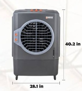 lot 56765 image: Mason & Deck ME1MOGO Portable Evaporative Cooler 2,100CFM - 1 count Factory Refurbished