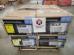 lot 56770 image: 8,000 BTU LG Room Air Conditioner- 8 ct.