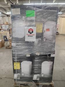 lot 56771 image: 6,000 BTU LG Portable Air Conditioner Cools 250 Sq. Ft. - 12 ct.