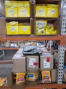 lot 60670 image: Tasty Bite Cuisine 192 ct.  Temptations Cat Treats 32 ct.  IAMS 13.5lb