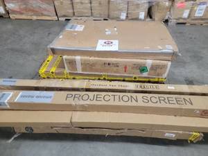 lot 60676 image: MIXED PALLET UNCLAIMED  UNLISTED  MYSTERY GOODS