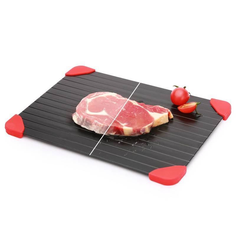 lot 14975 image: Spectabilis Defrosting Tray for Frozen Meat, Miraculous Rapid Natural Heating Defroster Board, Small Size Thawing Plate Kitchen Mat