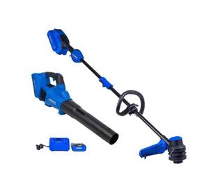 Kobalt Gen4 2-Piece 40-volt Cordless Power Equipment Combo Kit (String Trimmer Included Blower Included) no batteries