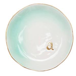 lot 2090 image: COLLECTIVE HOME - Ceramic Jewelry Tray, Decorative Trinket Dish for Rings Earrings Necklaces Bracelet Watch Keys, Birthday Mothers Day Christmas Gift for Women, 4.75, Colored Surface (A)