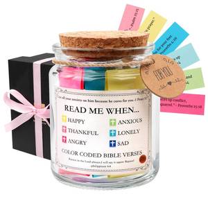 lot 2095 image: Bible Verses Jar,Christian Mothers Day Gifts for Mom,Religious Birthday Gift for Women,Grandma,Nana,Aunt,Sister,Wife & Best Friend,Inspirational Personalized Gift(Original)