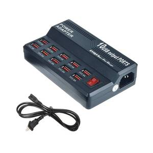 lot 2114 image: MaxLax USB Charging Station,10 Port 60W Multiple USB Charger Station,Multi Ports Charger Charging for Smartphones Tablets and Many Devices.