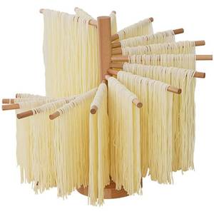 lot 2121 image: Kandishiex Pasta Drying Rack, 16-Arm Spaghetti Dryer Stand for Homemade Noodles, Quick Setup Kitchen Pasta Hanger for Fresh Pasta Drying and Storage