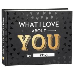 lot 2154 image: What I Love about You Book - Valentines Day Gifts for Him, Her - Fill-in-the-Blank Book for Men, Boyfriend, Husband, Women, Girlfriend, Wife, Him, Her - Couples Gifts for Anniversary, Christmas & More