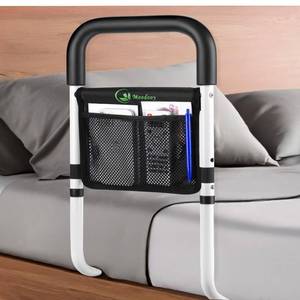 lot 2196 image: Moodooy Bed Rails for Elderly Adults Safety,Bed Rail for Seniors,Bed Rails for Queen,Bed Safety Rail for Elderly Adult,Bed Safety Rail with Strap,Adjustable Bed Rail for Elderly,Couch Rail,Sofa Rail