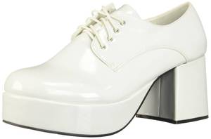 lot 2221 image: Ellie Shoes Mens Platform, White, Medium