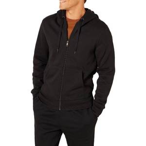 lot 2264 image: Amazon Essentials Mens Full-Zip Fleece Hoodie Sweatshirt (Available in Big & Tall), Black, X-Large