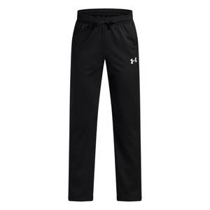 lot 2269 image: Under Armour Boys Brawler 3.0 Tapered Pants, (001) Black  White, Youth Small