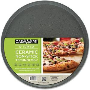 lot 2143 image: CasaWare 12-inch Ceramic Pizza Pan