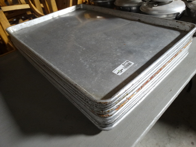 lot 6118 image: 10 Full cooking sheets.