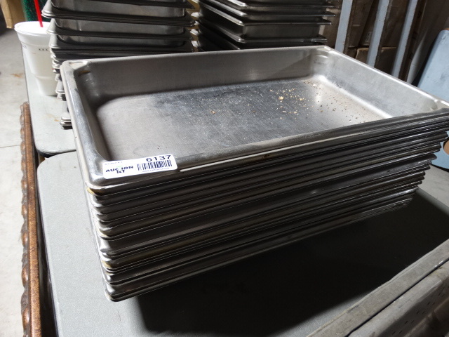 lot 6137 image: 2 Stainless steel iserts.