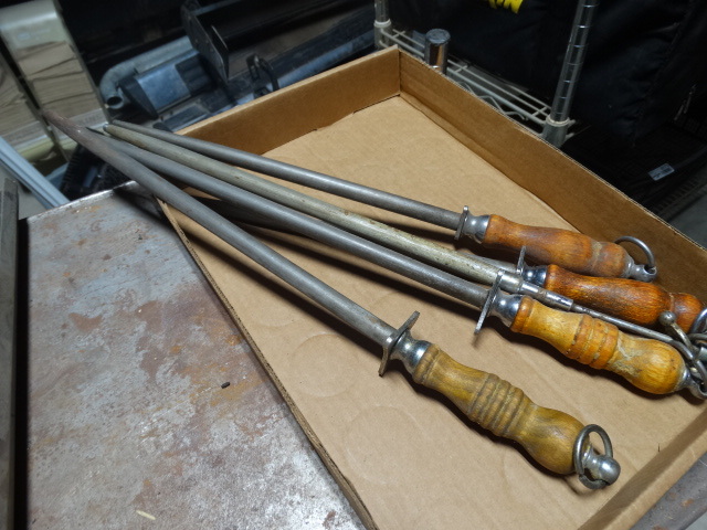 lot 6169 image: 5 Knife sharpeners.