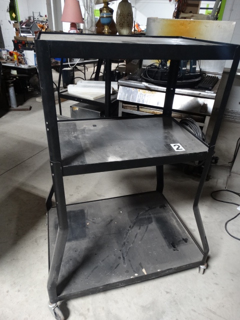 lot 6188 image: Media cart.