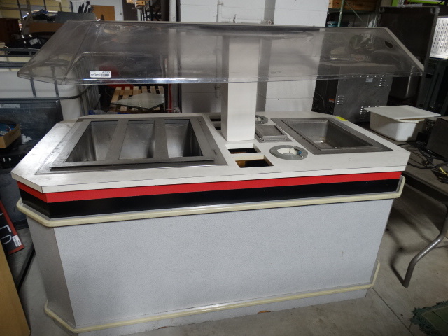 lot 6227 image: Salad bar 73x40x58