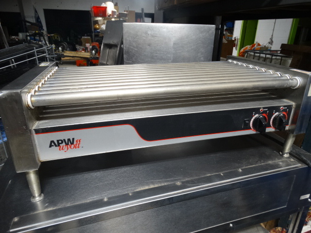 lot 6245 image: APW wyott hot dog roller.