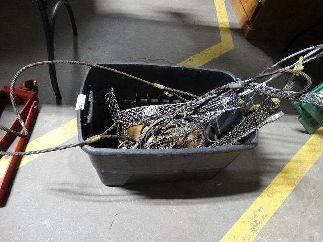 lot 6343 image: Lot of towing wires and various wires.