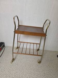 lot 207 image: Mid-Century Rolling Cart
