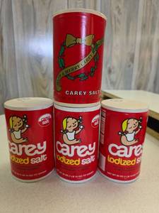 lot 228 image: Carey Salt Container Collection Regular and Holiday Edition