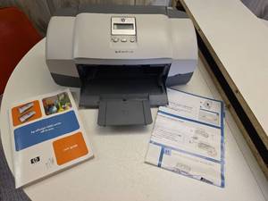 lot 230 image: HP Officejet 4200 All-in-One Printer with Manual- Refurbished