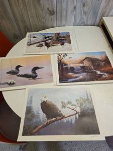 lot 245 image: Wildlife Art Print Collection by Stans