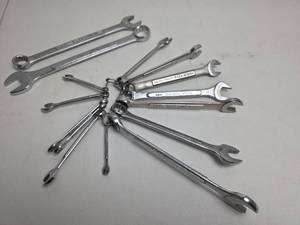 lot 307 image: Mixed Brand Combination Wrench Set