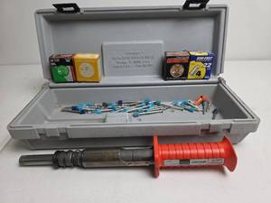 lot 309 image: Sears Craftsman Powder Actuated Tool Kit Model 1231.9517