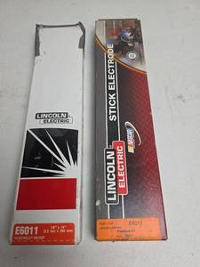 lot 312 image: Lincoln Electric E6011 Fleetweld Welding Electrodes