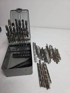 lot 319 image: Drill Bits, Case and Box