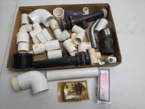 lot 321 image: PVC Plumbing Fittings and Parts Lot