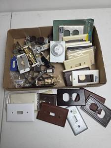 lot 328 image: Mixed Lot of Electrical Switches and  Plates