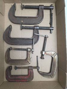 lot 332 image: Collection of Standard C-Clamps