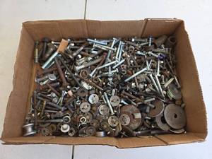 lot 353 image: Mixed Hardware Lot - Nuts, Bolts and Washers