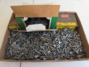 lot 357 image: Grip-Rite and Acme Steel Corrugated Fasteners and More