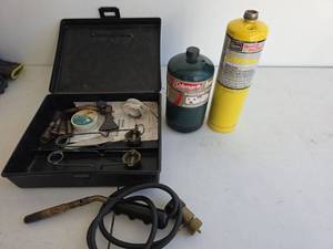lot 364 image: Propane Torch Kit with Sears Mapp Gas
