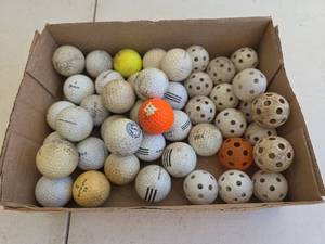 lot 387 image: Mixed Golf Balls and Practice Balls