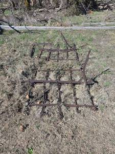 lot 434 image: Metal Farm Drag Harrow