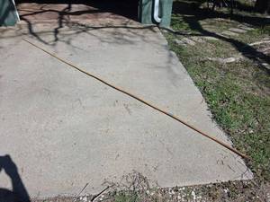 lot 541 image: Traditional 12.5ft. Bamboo Fishing Rod (1pc)