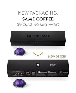 lot 1371 image: Nespresso Capsules Vertuo, Altissio, Medium Roast Espresso Coffee, 10 Count Espresso Pods, Brews 1.35oz.