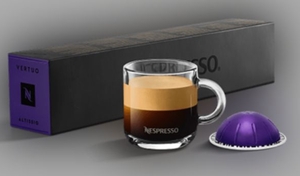 lot 1389 image: Nespresso Vertuo Line Altissio & Diavolitto Coffee Pods 10 Count