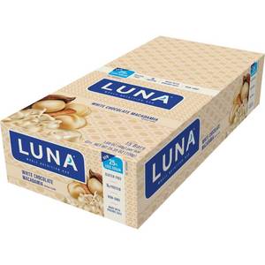 lot 1416 image: Luna Bar Wht Choc Mcdma C Size 15ct Luna Bar White Choc Macadamia 1.69z