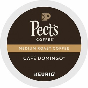 lot 1425 image: Peet s Coffee Cafe Domingo Blend Premium Medium Roast Single Serve Coffee Pods  22 Count