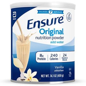 lot 1427 image: Ensure Original Vanilla Nutrition Powder  Protein Powder  14.1 oz