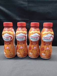 lot 1449 image: 4 pk Premier Protein RTD Shakes - Pumpkin Spice - 11.5 fl oz
