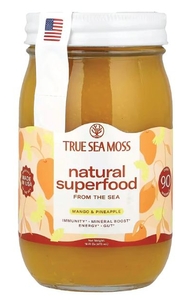 lot 1468 image: True Sea Moss Gel Mango & Pineapple Superfood 16 Oz