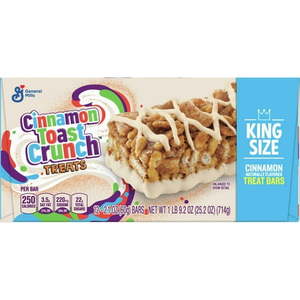 lot 1507 image: Cinnamon Toast Crunch Cinnamon Treat Bars  25.2 oz