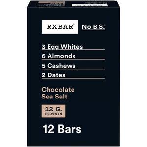 lot 1522 image: RXBAR Protein Bars, Protein Snack, Snack Bars, 22oz Box (12 Count)